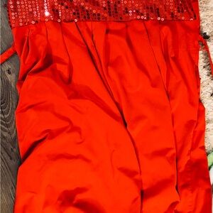 Justice Red Sequin Dress